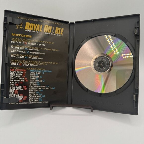 WWE Royal Rumble 2004 - 1-Disc DVD Set - Good - Picture 4 of 4